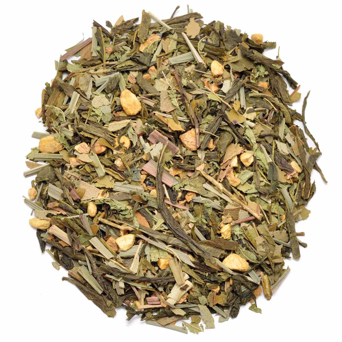 Ingwer Zitrone 1 kg/Pkg natürlich aromatisierte Grünteemischung 954C950D-0CDF-4D83-B197-E768DC2FBF10.jpg