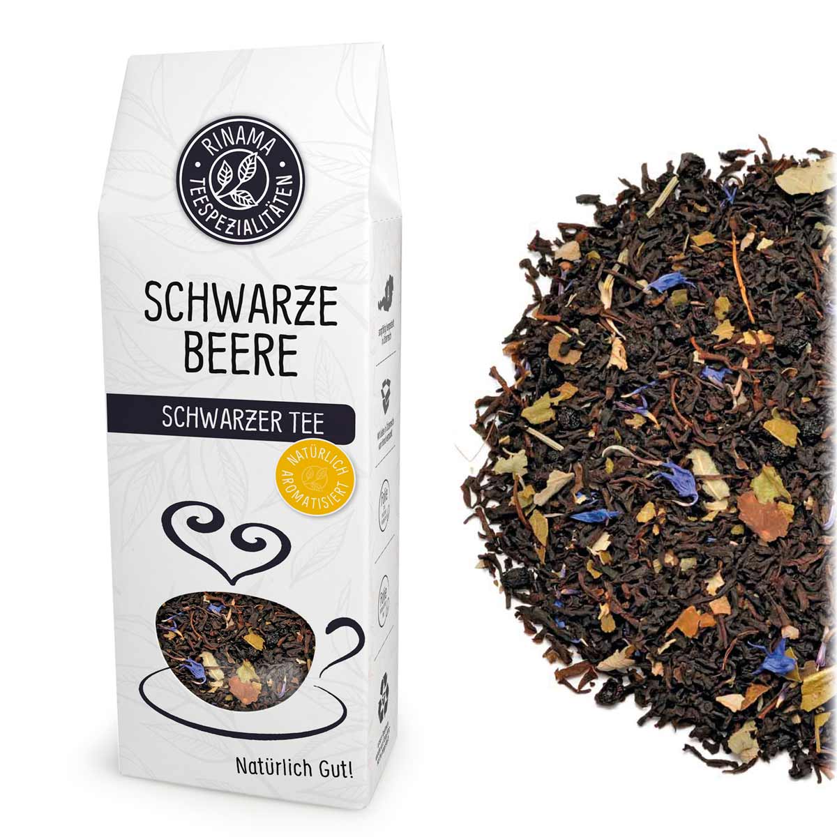 Schwarze Beere 85 g/Pkg natürlich aromatisierte Schwarzteemischung 3E246628-6BFE-41A3-9C82-86B4C7CF3725.jpg