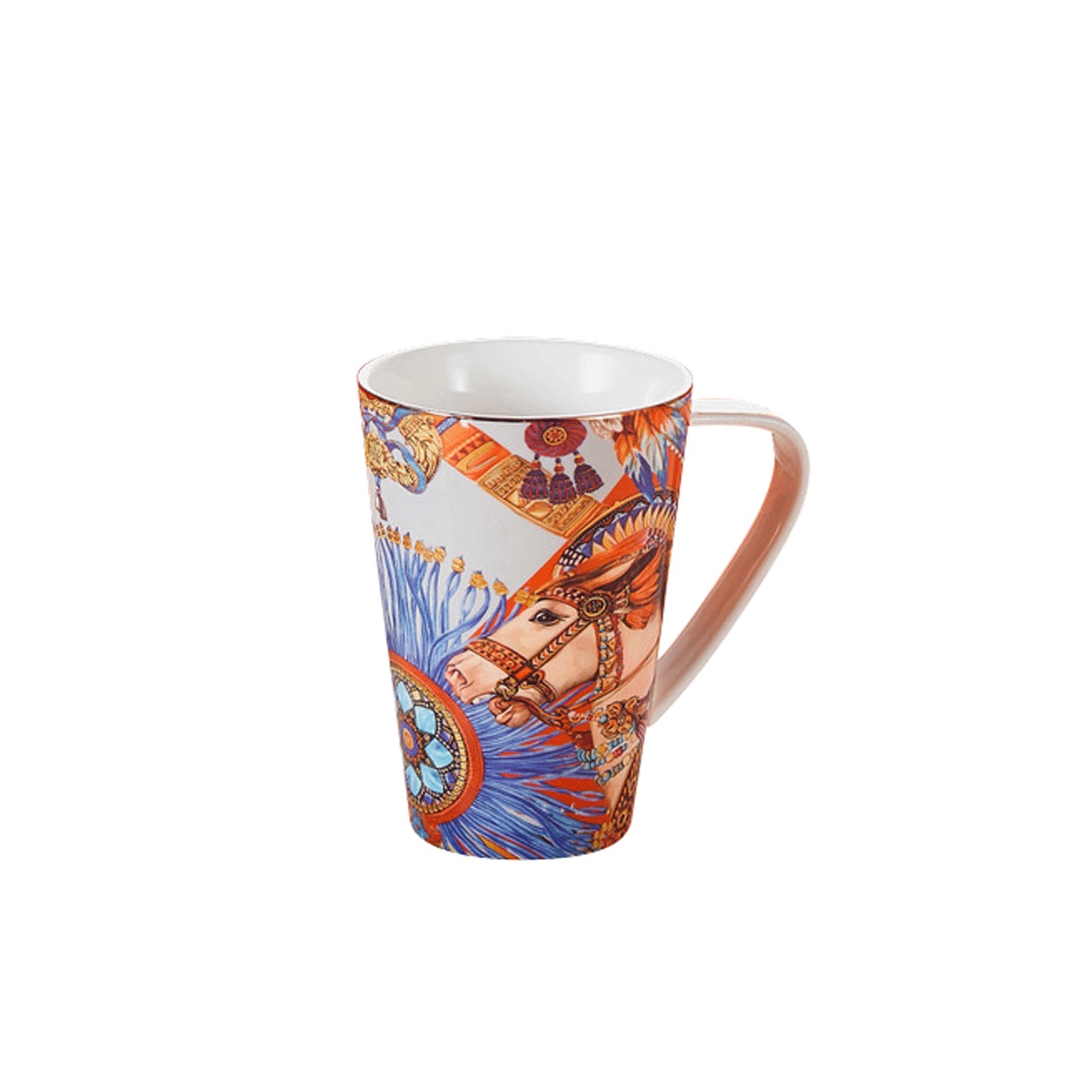 Becher Porzellan 0,35l  Pompös Kollektion Dekor Pferde 9D0830EC-90BE-4E2E-87DB-0CCDD4ECE1EC.jpg
