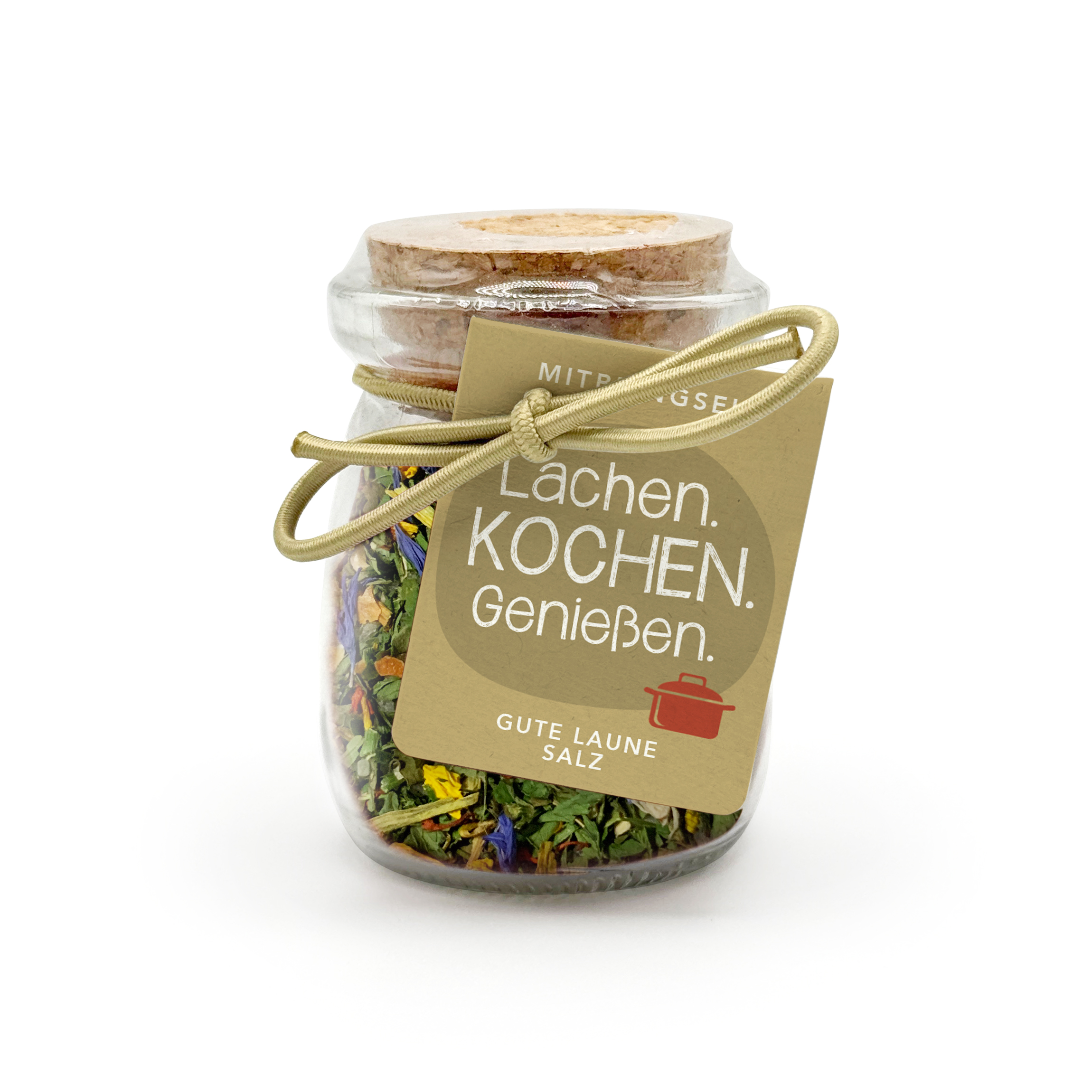 Mitbringsel 
Lachen. Kochen. Genießen.
Gute Laune Salz 49g 80A8C61A-F5BD-462B-97C1-F7A67C9A1BCC.jpg